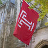 Temple T Flag on Sullivan Hall