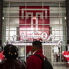 Welcome ballons in Liacouras Center Atrium